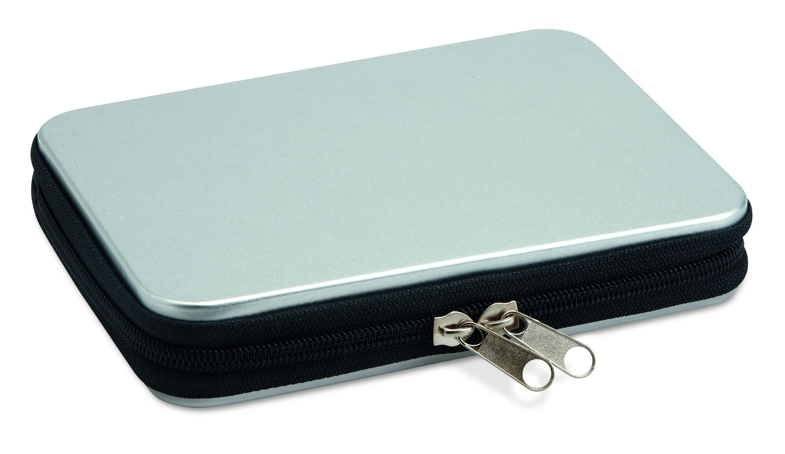 metallische Hülle, Reißverschluss-Etui, Tasche mit Reißverschluss, hartschale, Reiseetui