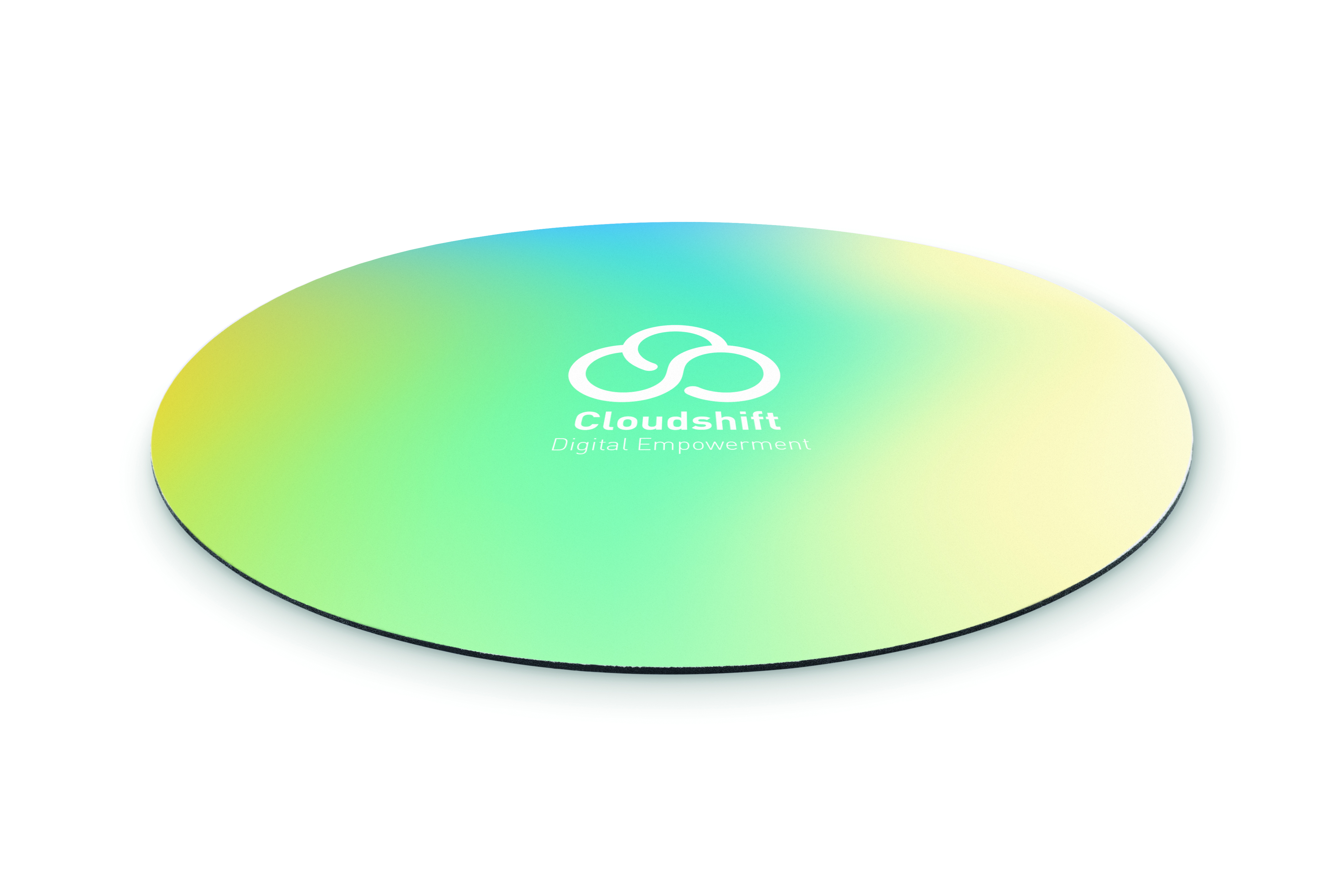 Logo, Cloudshift, Disc, CD-ähnlich, Holographische Oberfläche