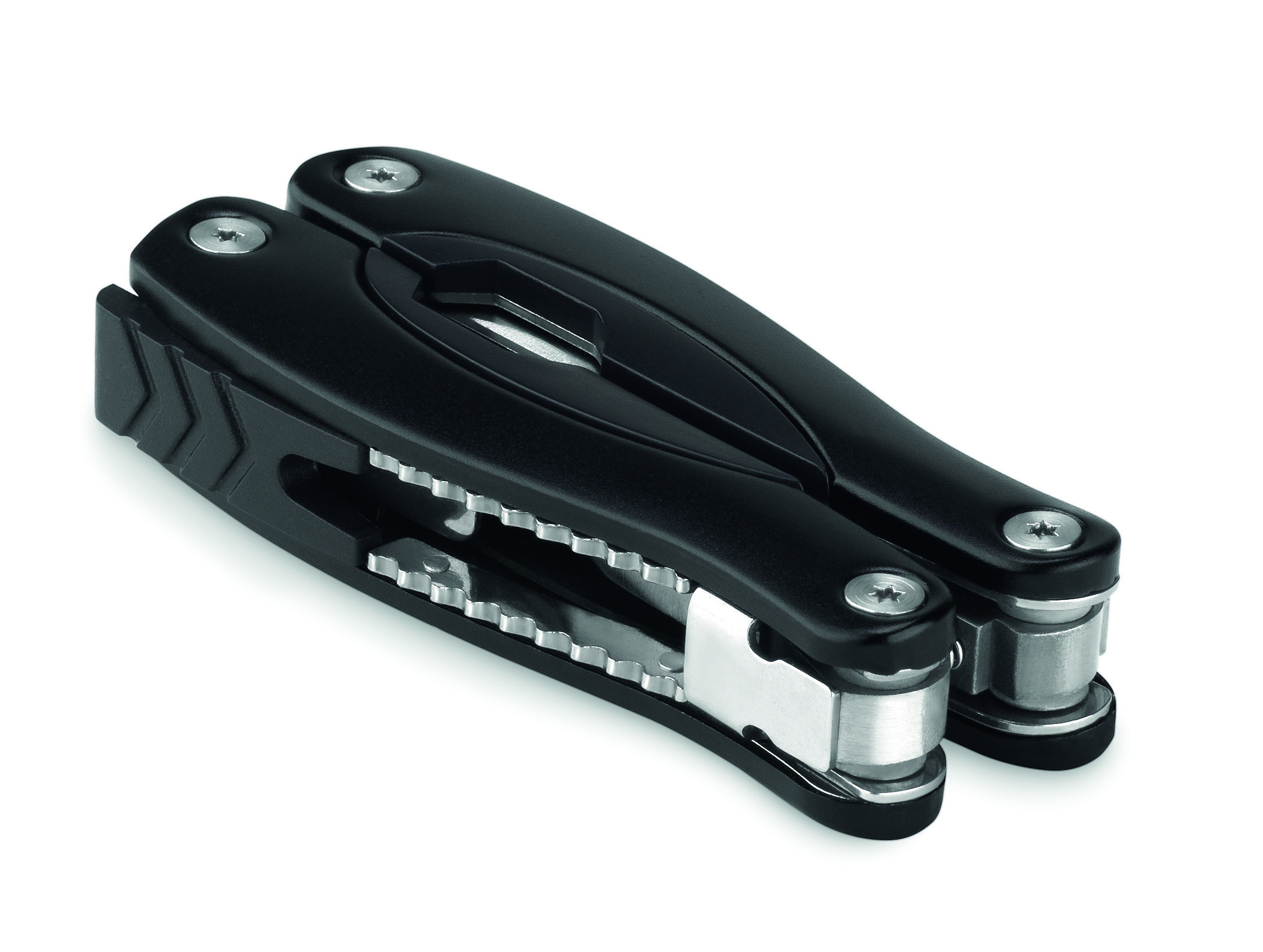 Multitool, Kleinwerkzeug, Zange, Schwarz, Serrated blades