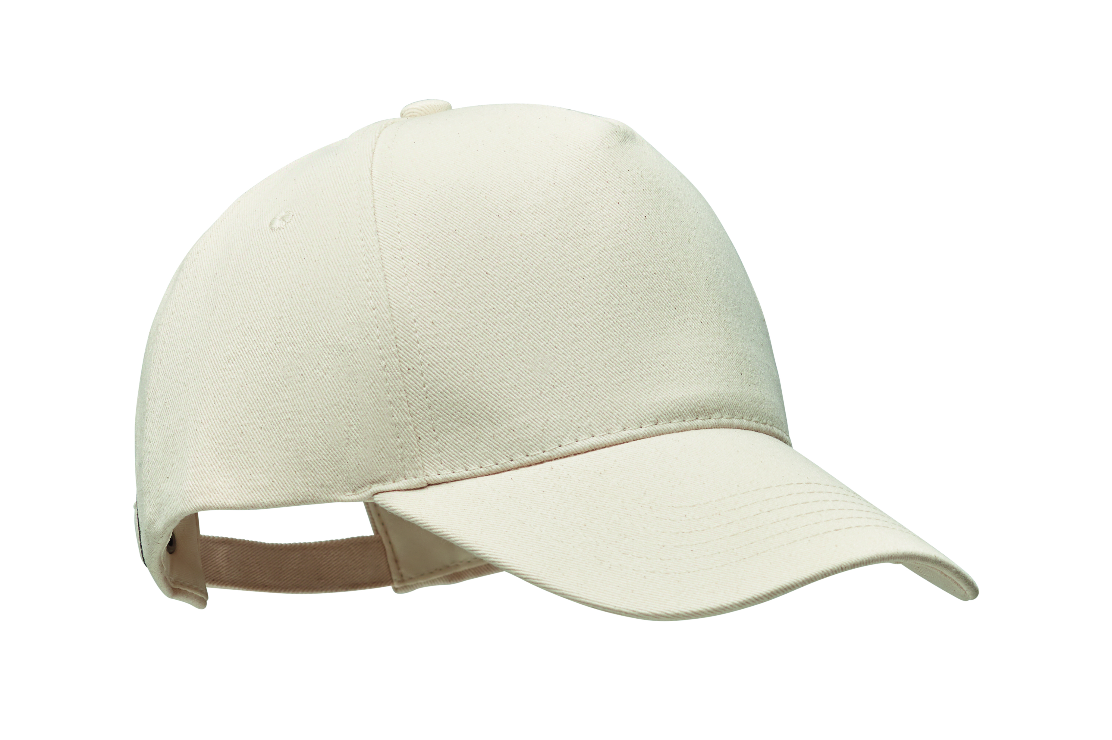 Baseballcap, Kappe, Beige, Unisex, Stoff