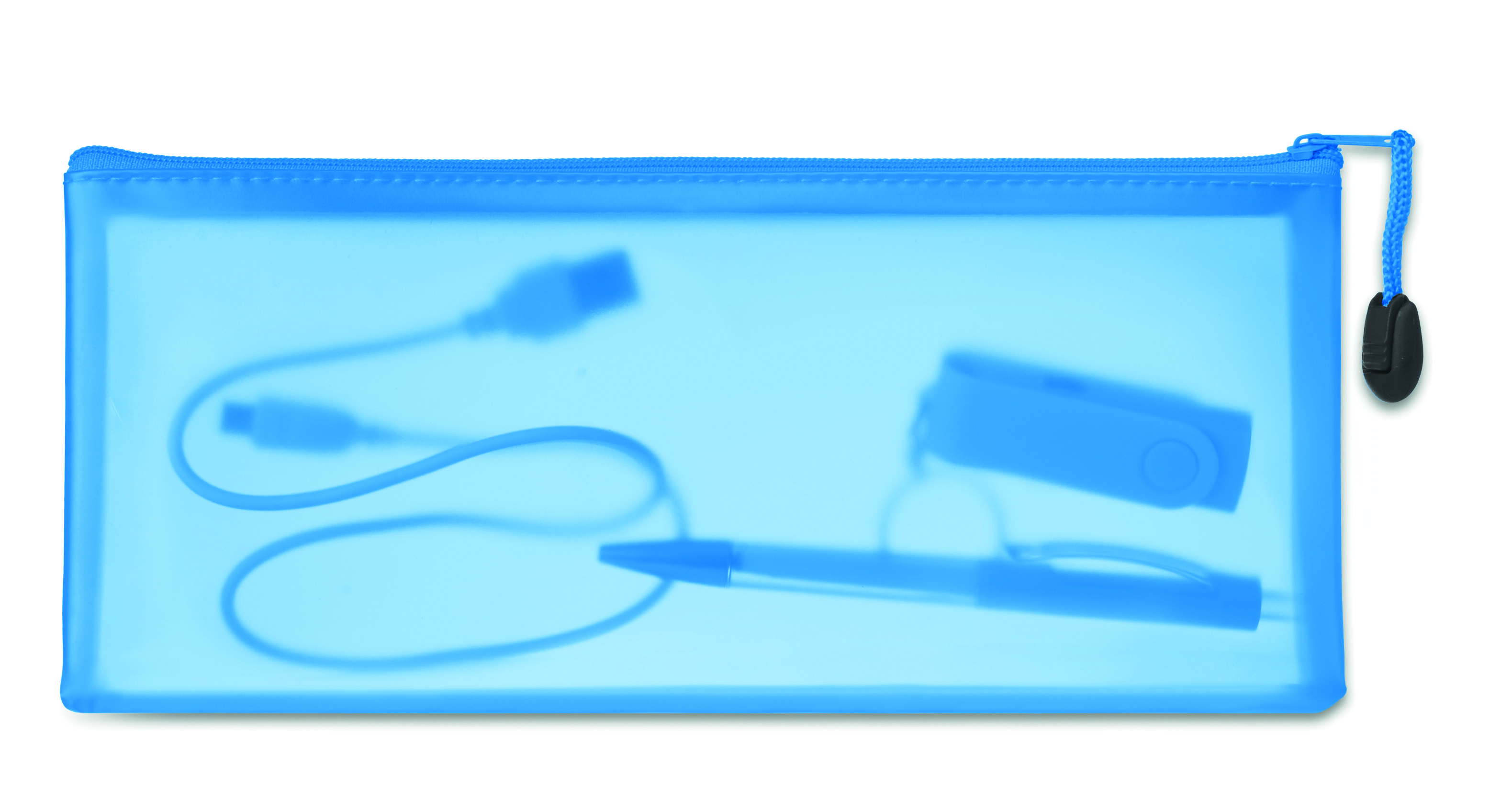 Reiseetui, Zippertasche, Hülle, Kunststoff, USB-Stick-Zubehör