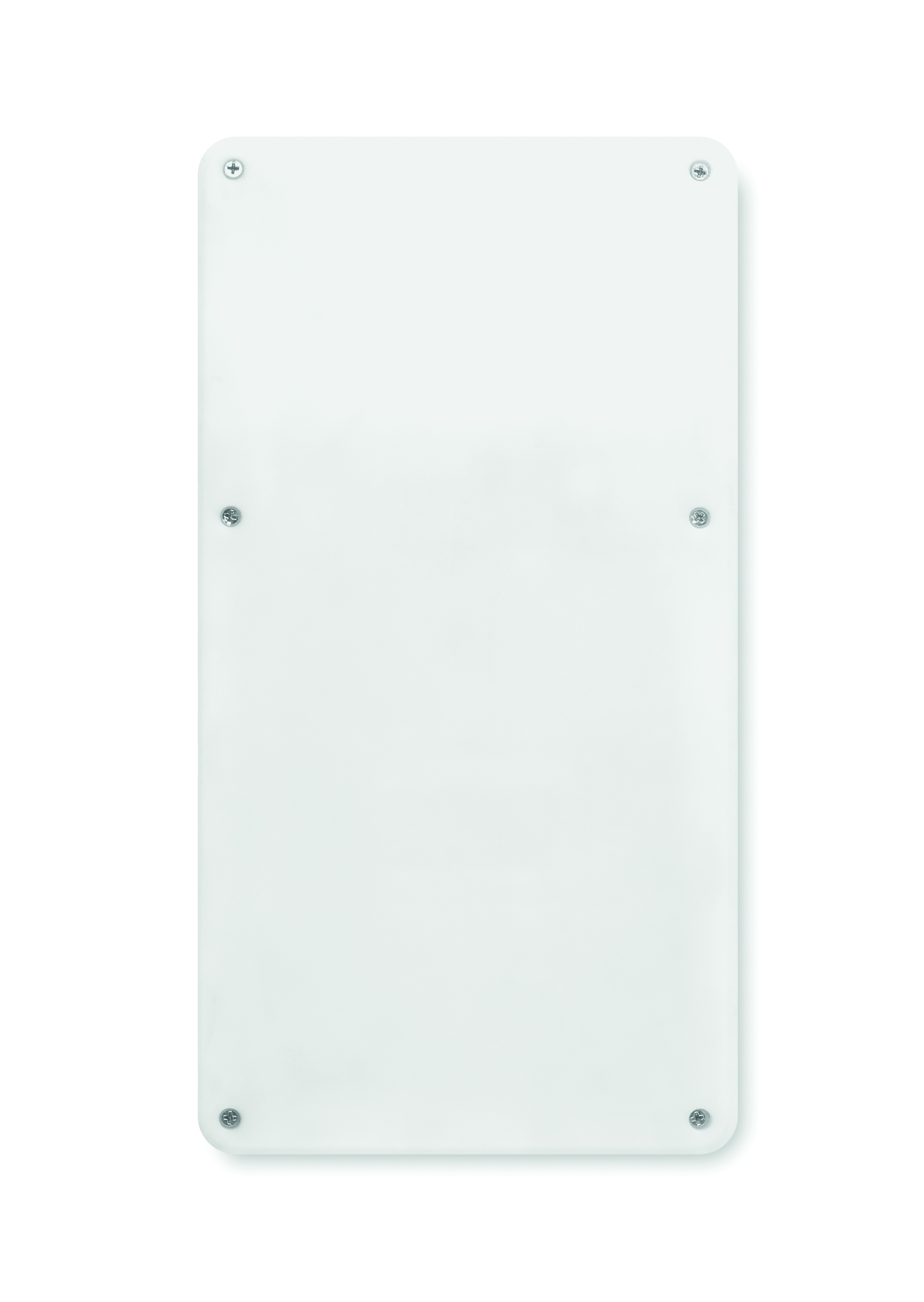 weiß, Wandplatte, Montageschild, Schildplatten, Schraubenset