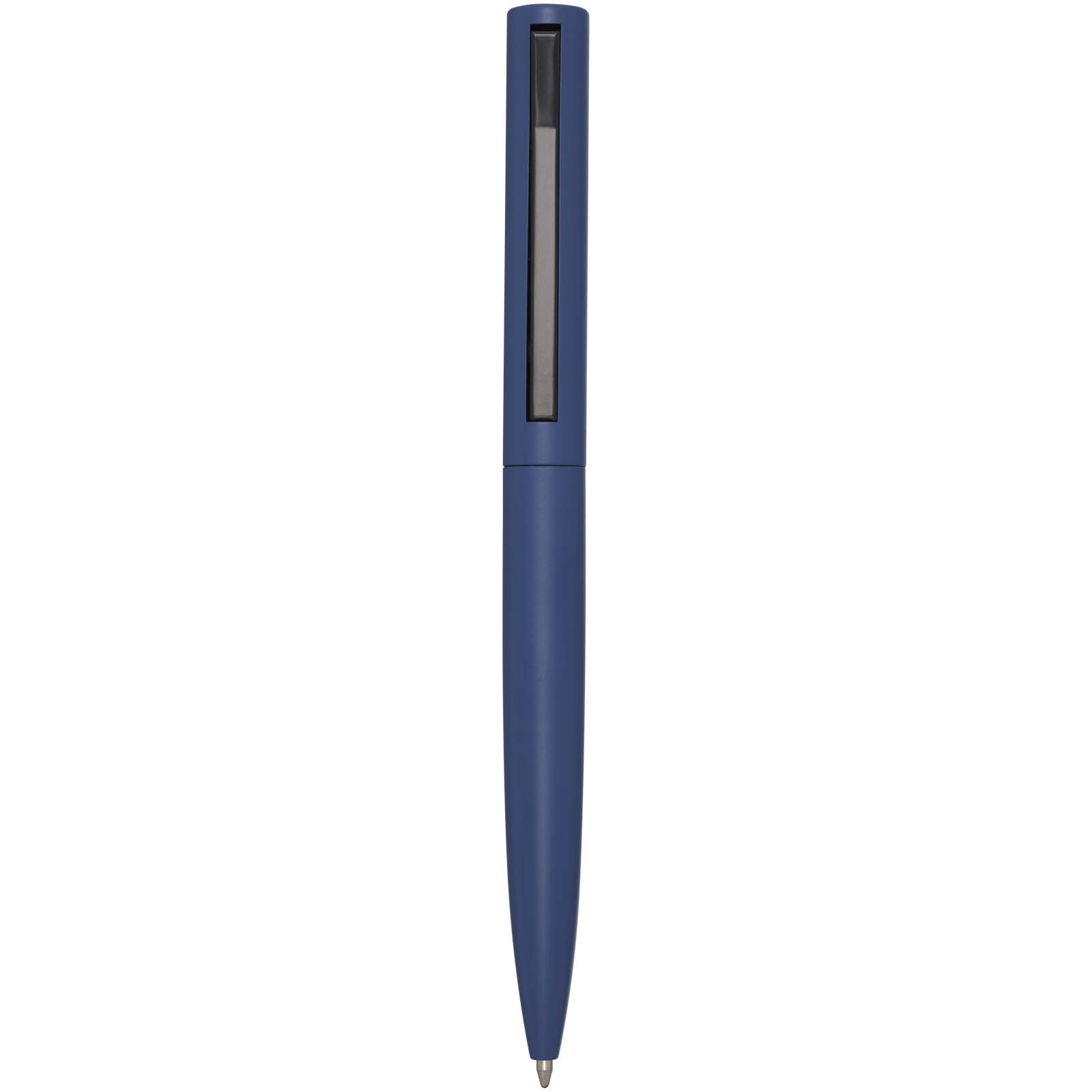 Kugelschreiber, Geltungsfarbe Blau, Kappe mit Clip, Metallspitze, Alltagsstift