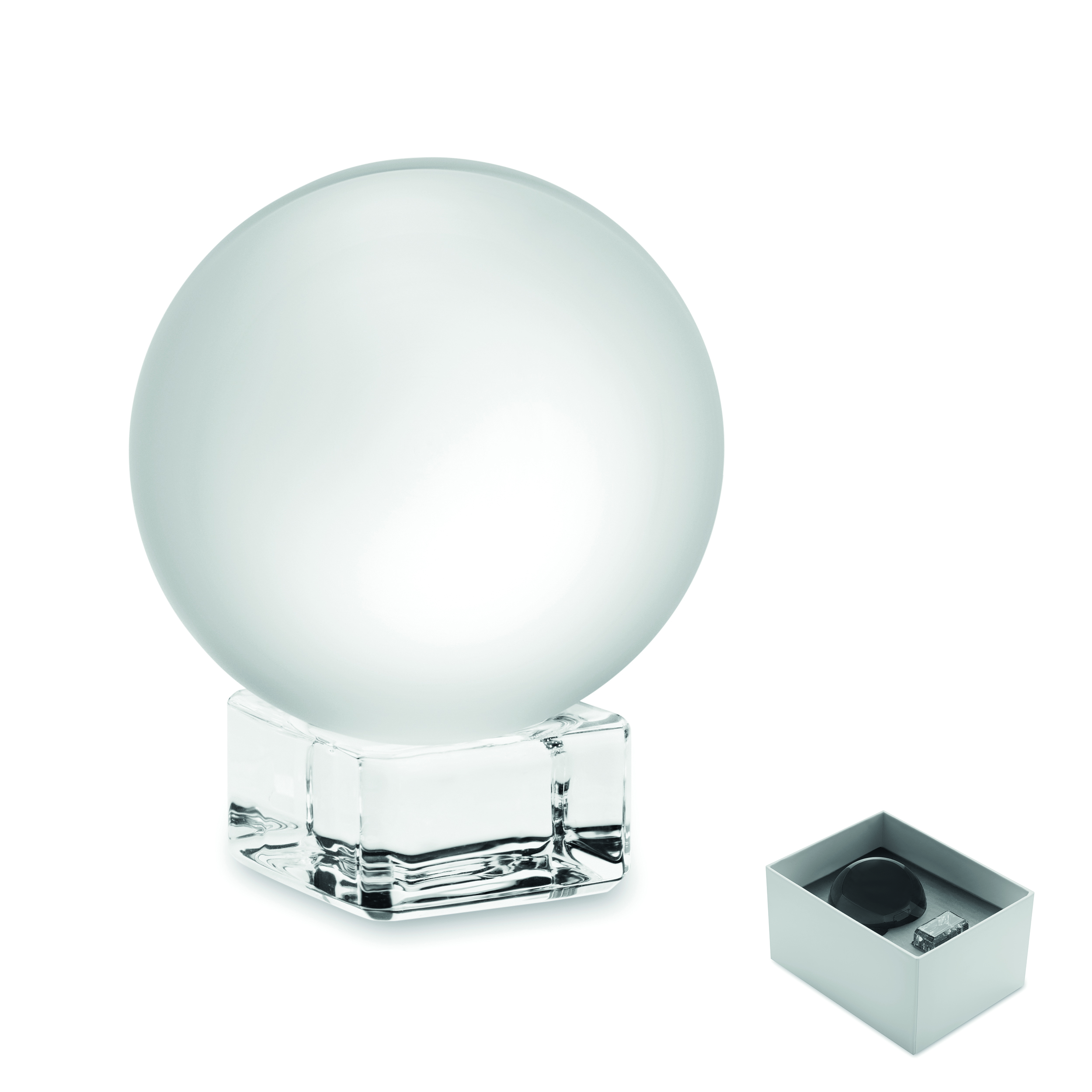 Glaskugel, Kristallkugel, Schattenloser Ball, Lichtkugel, Dekor-Objekt, Glaskugel, Kristallkugel, Dekoglas, Schreibtischlampe, Stifthalter, Globus, Kugel, Kristallbasis, LED-Lampe, Ständer