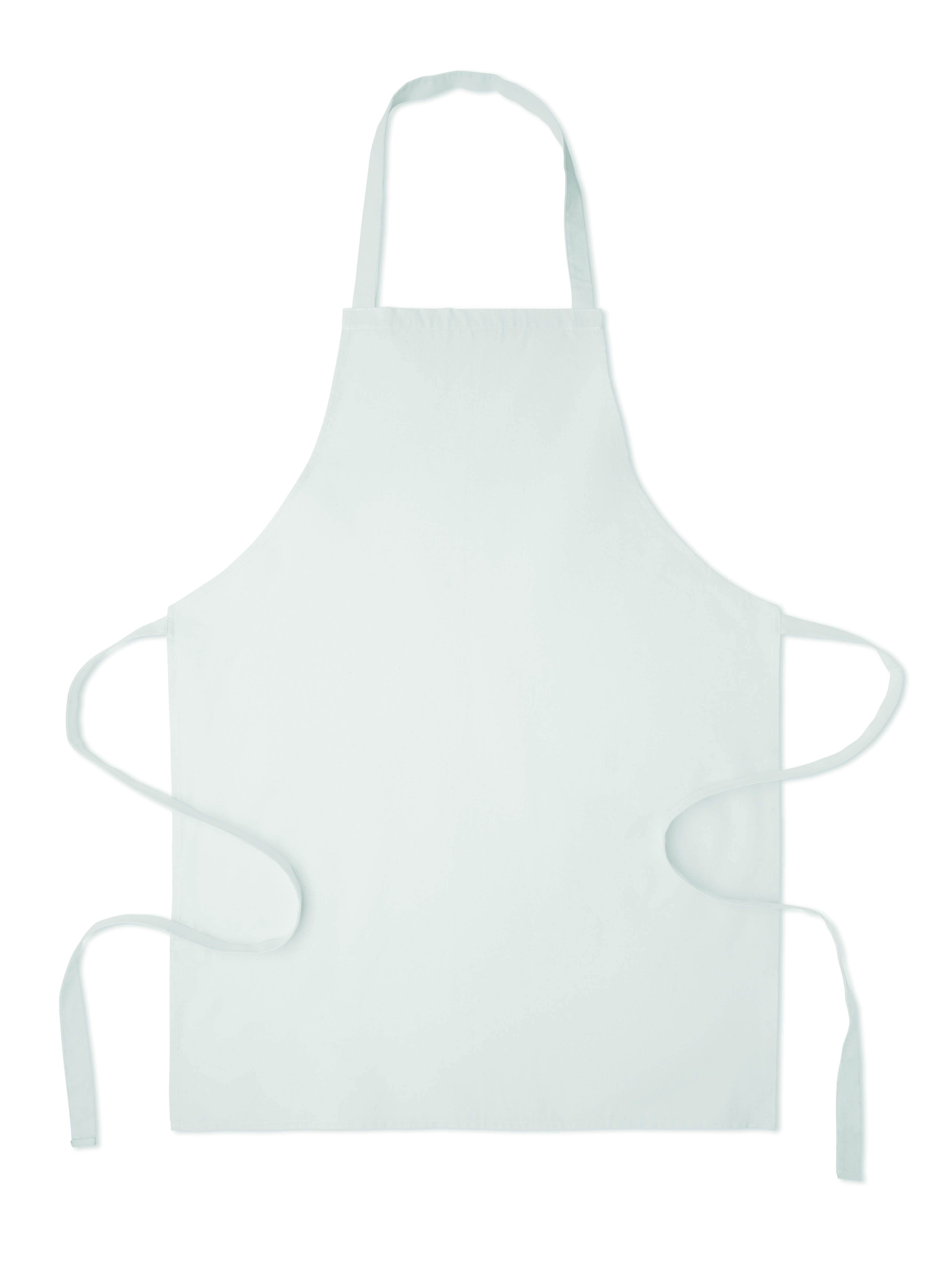 Schürze, Kochschürze, Einfarbig, Bänderschürze, Halterungseinsatz, Kochschurz, Schürze, Kochschürze, Weiß, Nähte, Schürze, Kochschürze, Baumwolle, einfache Farbe, Stoffschürze