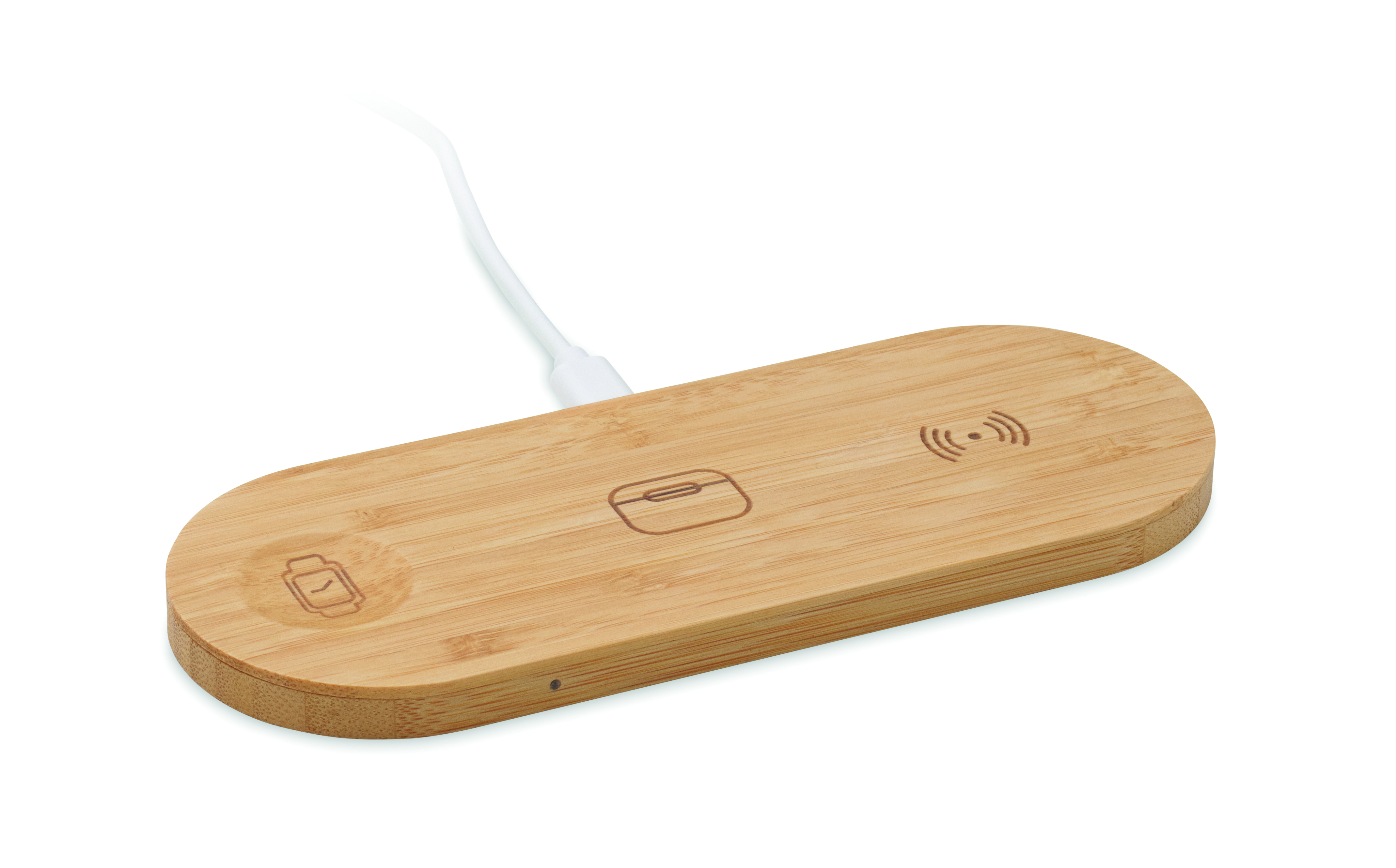 holz, kabelloses ladegerät, telefonhalter,  Dock, Bambus, Ladegerät, Waves, Birne, Dock, Induktives Ladepad