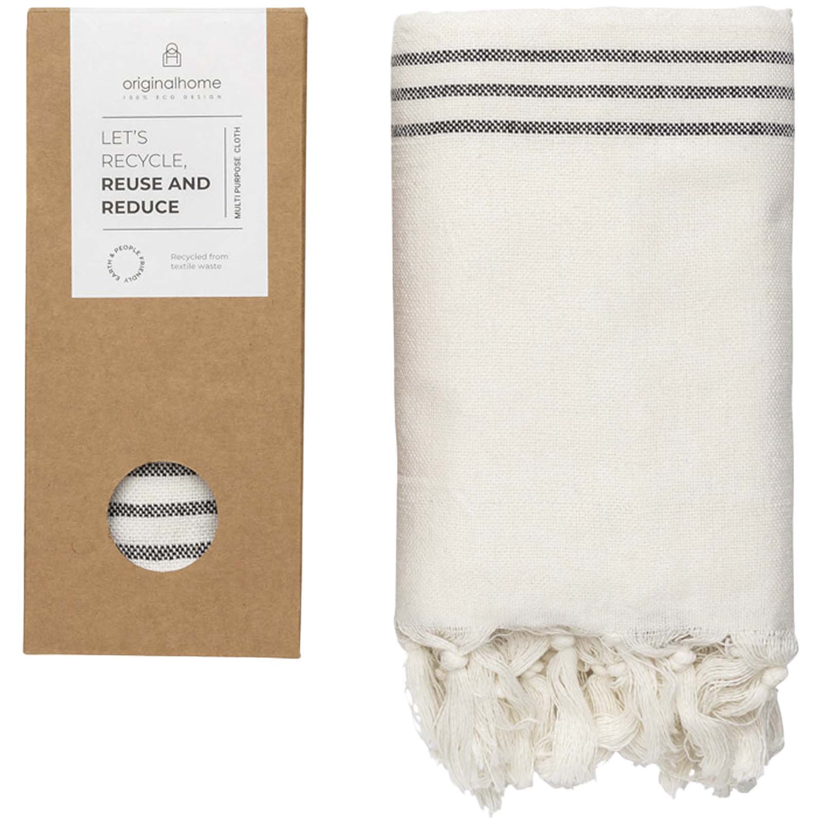 Tuch, Streifen, Weiß, Fransen, Baumwolle, Handtuch, Baumwolle, Tuch, Streifen, Naturfarbe