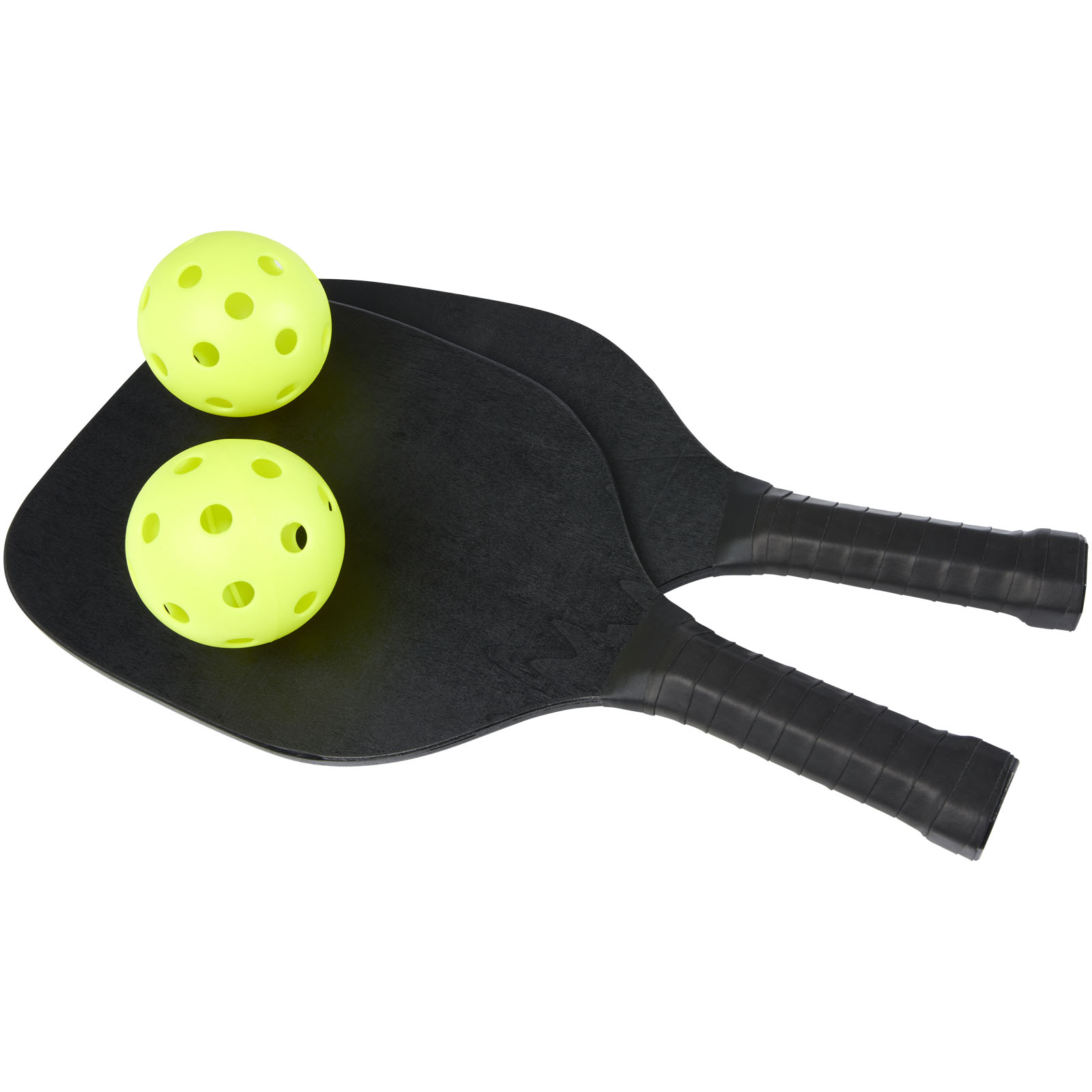 Tischtennis-Schläger, Ping Pong Schläger, Tischtennis-Set, Schläger Paar, Bälle gelb