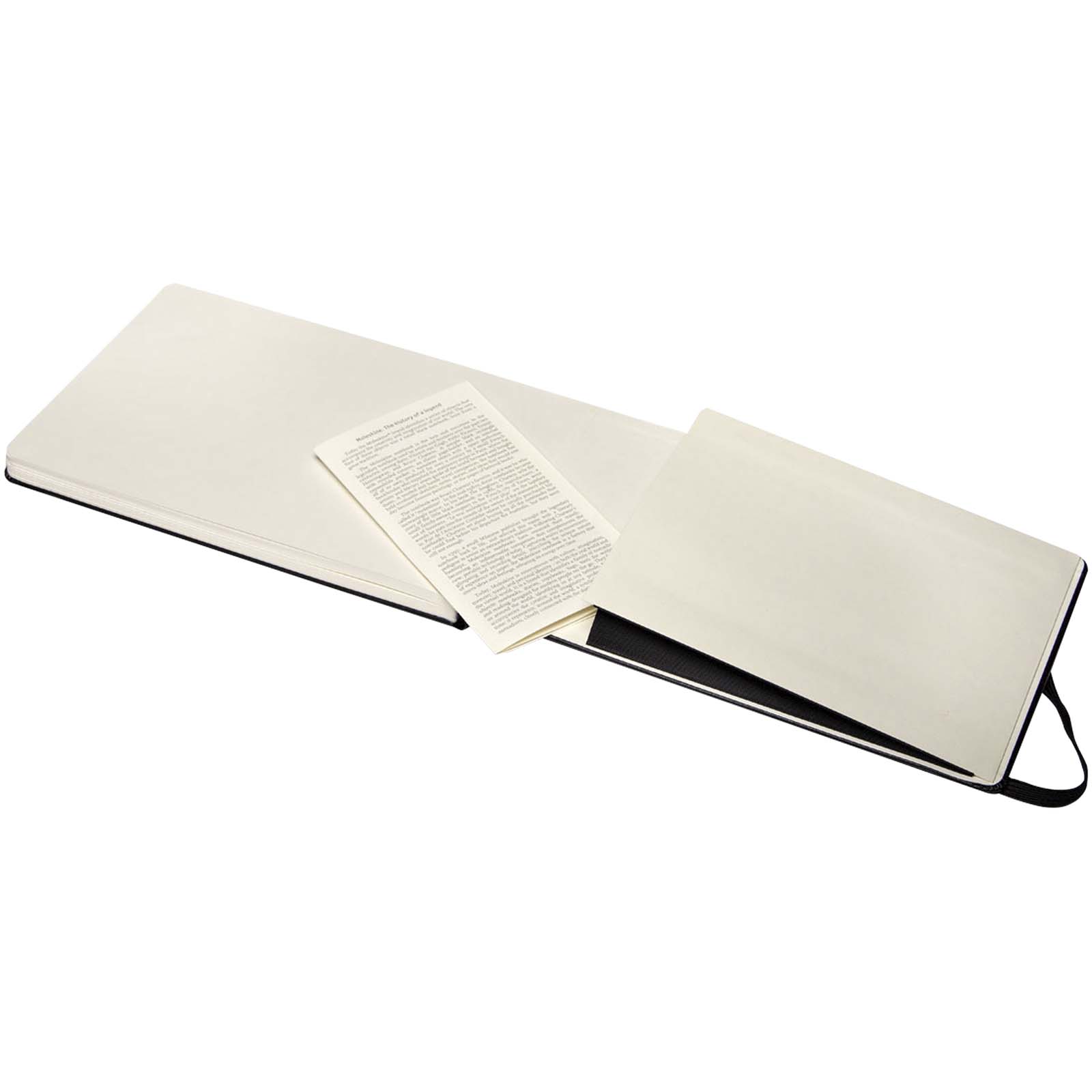 Notizbuch, Ledergeldzettel, Notizheft, Schwarzband, Kartenfach