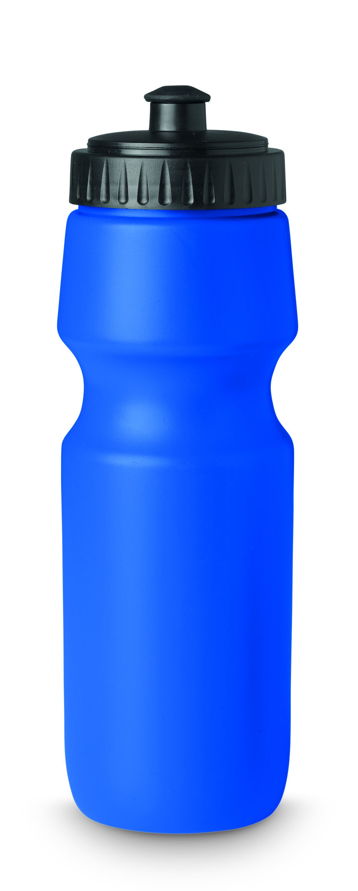 Trinkflasche, Sportflasche, Blau, Verschluss, Schwarz