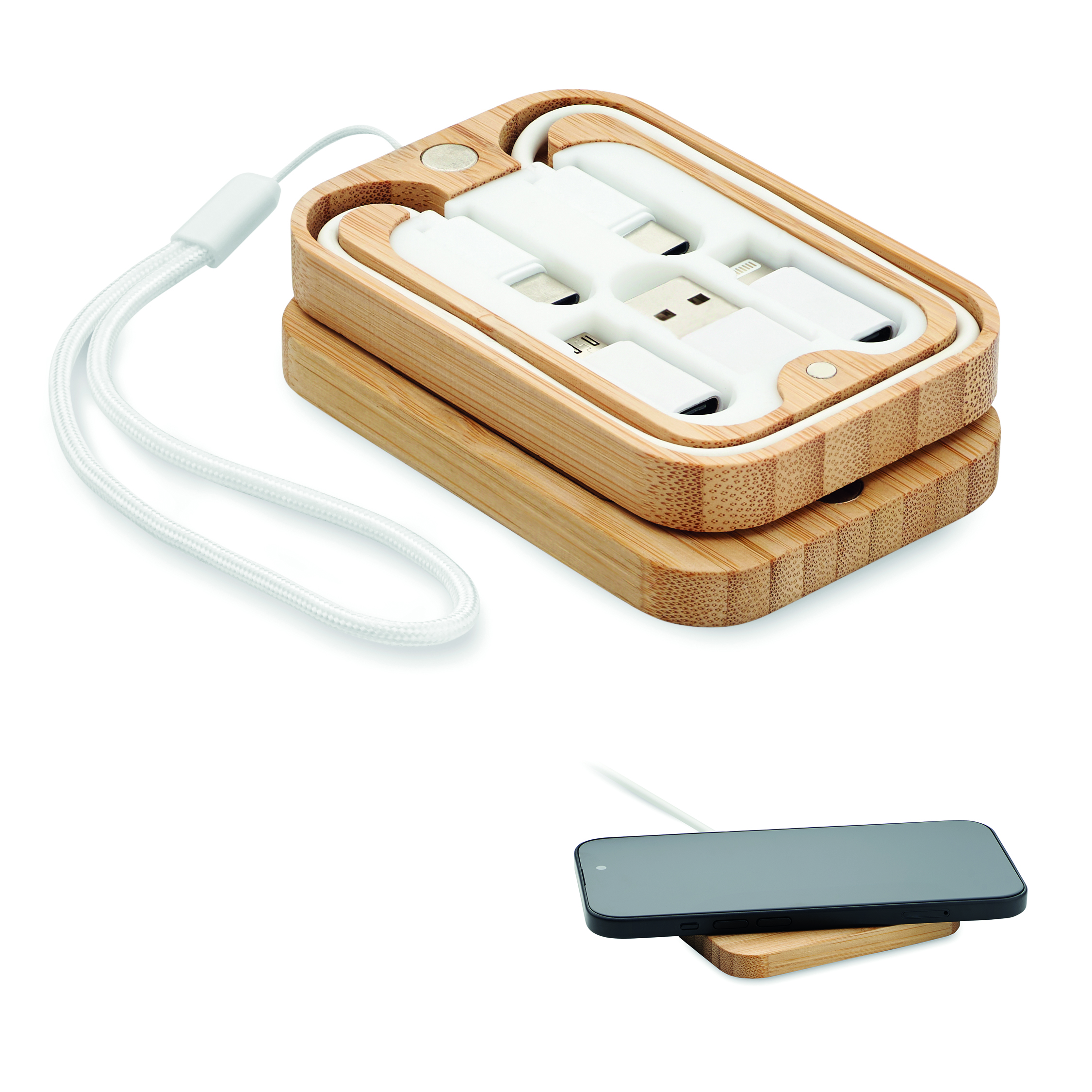holz Ladegerät, Lade-Dock aus Holz, USB-Ladestation, Mehrfachladegerät, iPhone-Ladegerät, Ladegerät, Ladestation, USB-C, Holz, Kabelmanagement, Kabelorganizer, Holz, Ladegerät, USB-Ladeanschluss, Schmales Ladegerät-Organizer
