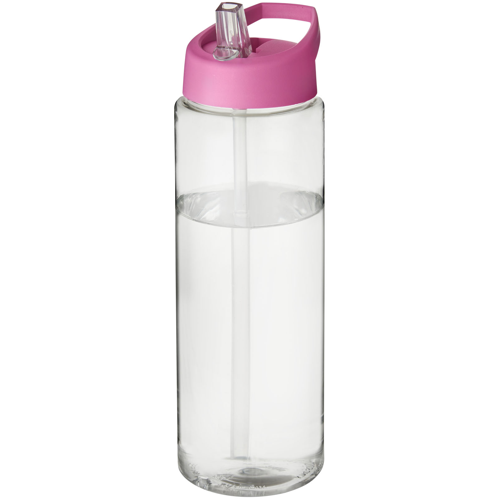 Trinkflasche, Wasserflasche, Kunststoff, Pinke Deckel, Auslaufsicher