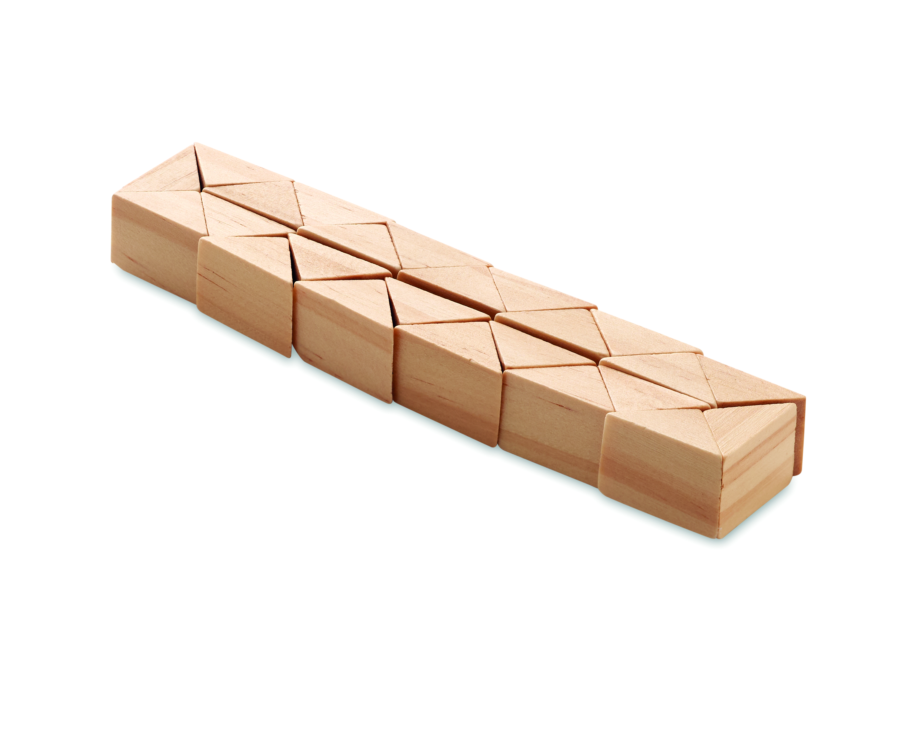 Holzblöcke, Turm-Block, Konstruktionsspielzeug, Naturholz, Holzpuzzle