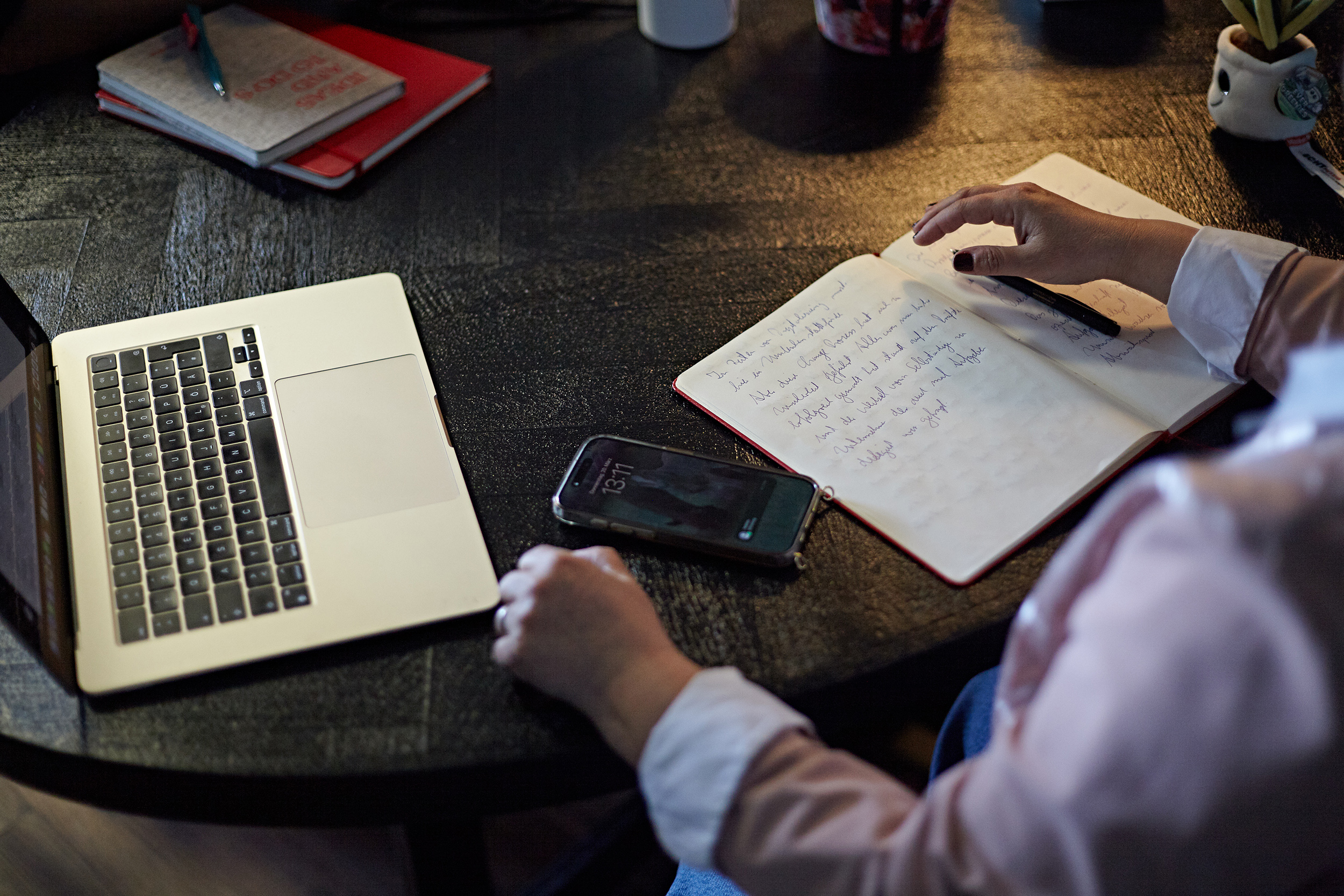 Computer, Laptop, Computer-Tastatur, Handy, Stift