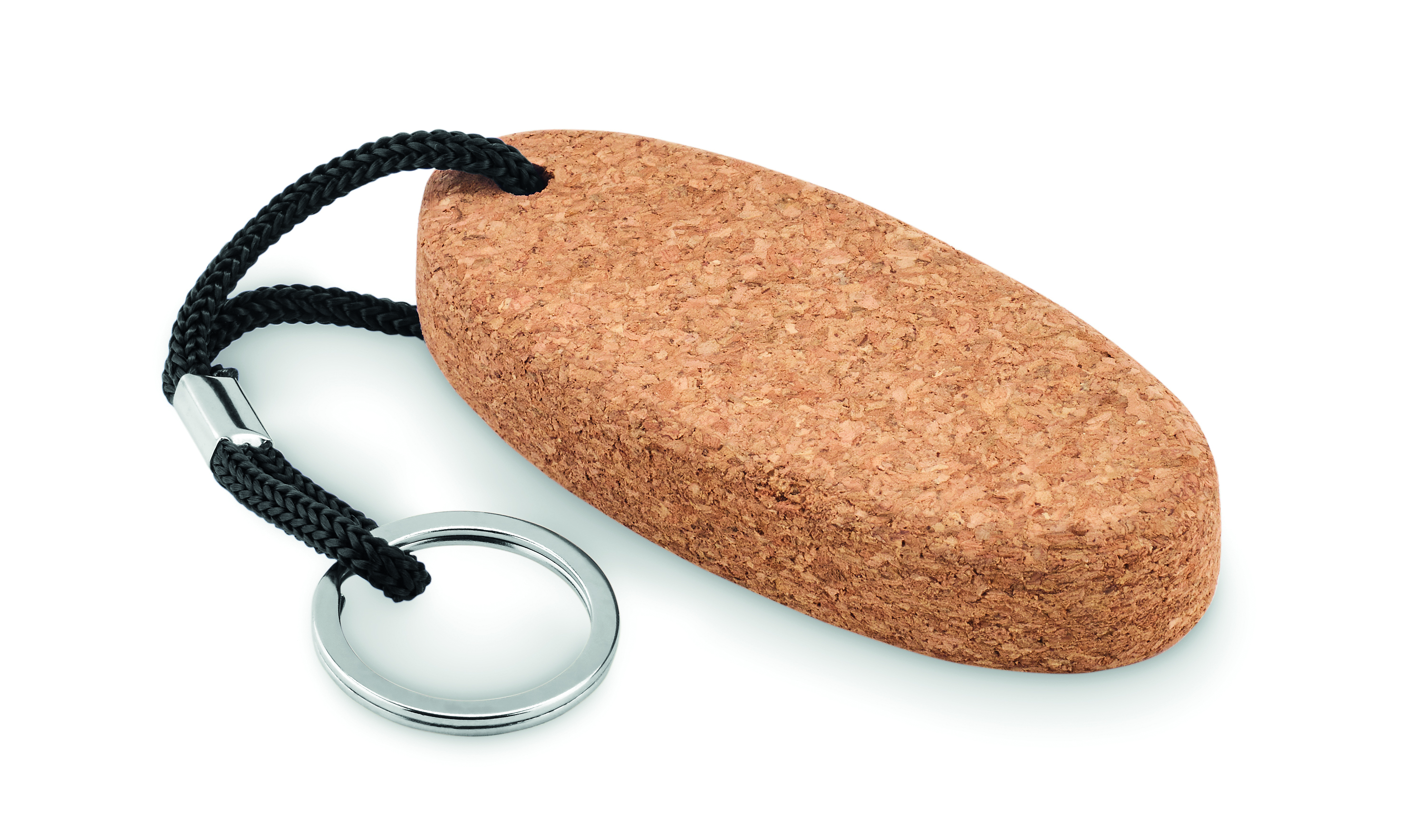 keychain, Kork, Stein, ovale, leck, schlüsselanhänger, kork, leder, oval, schnur