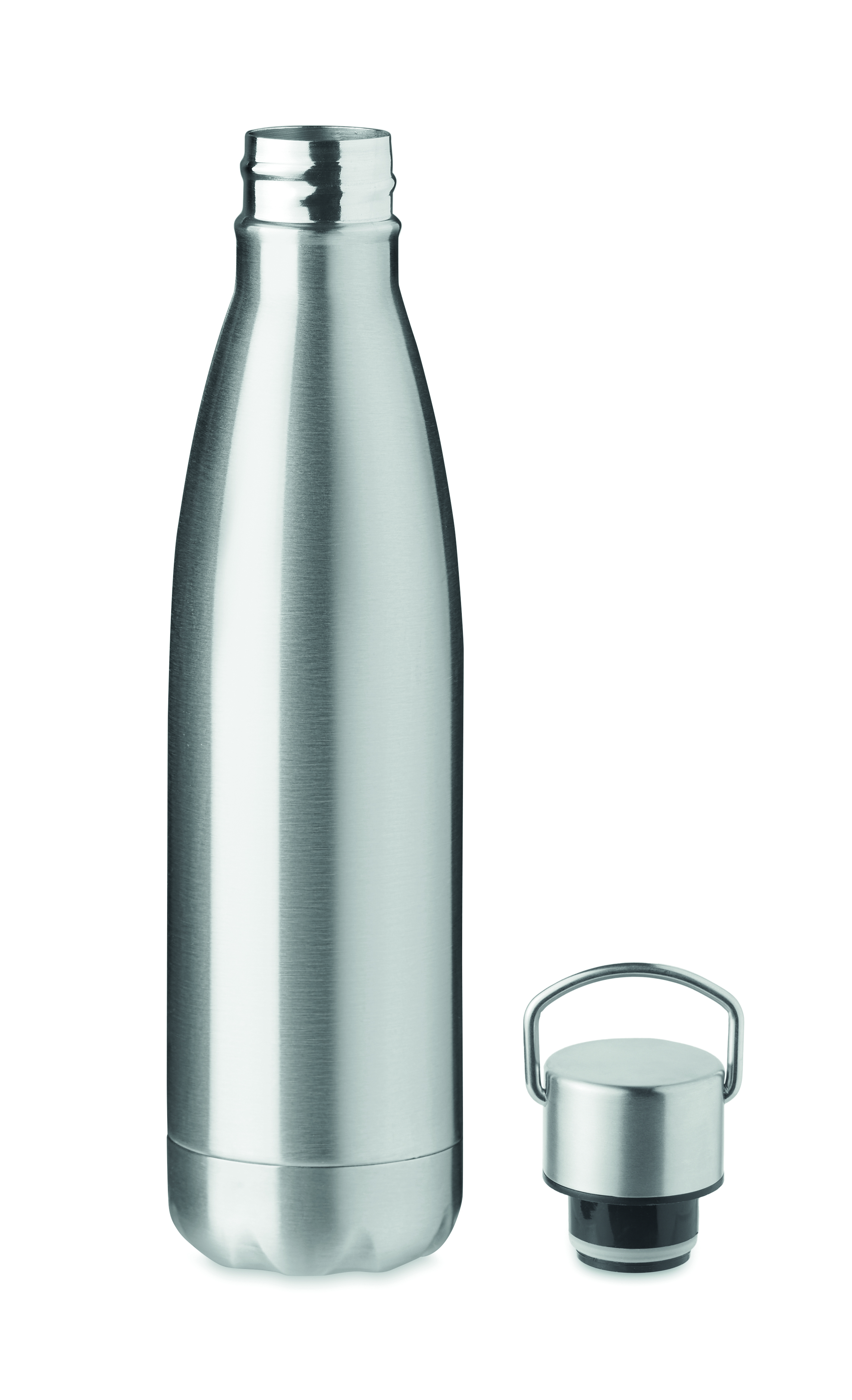 Flasche, Trinkflasche, Aluminium, Schraubverschluss, Metallic