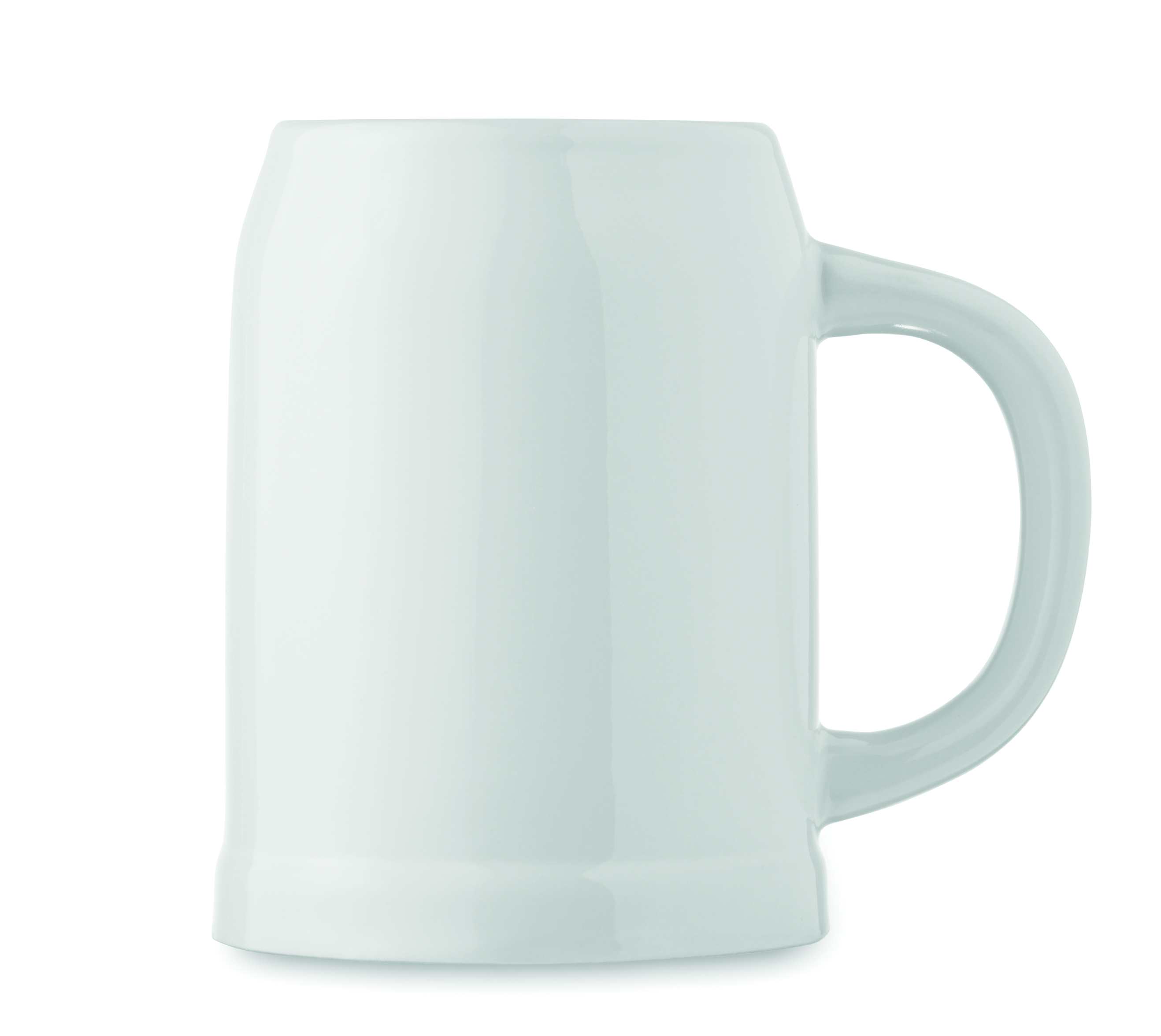 Kaffeekanne, Becher, Keramik, weiße Farbe, großes Fassungsvermögen, Kaffeebecher, Becher, Keramik, Hochglanz, groß