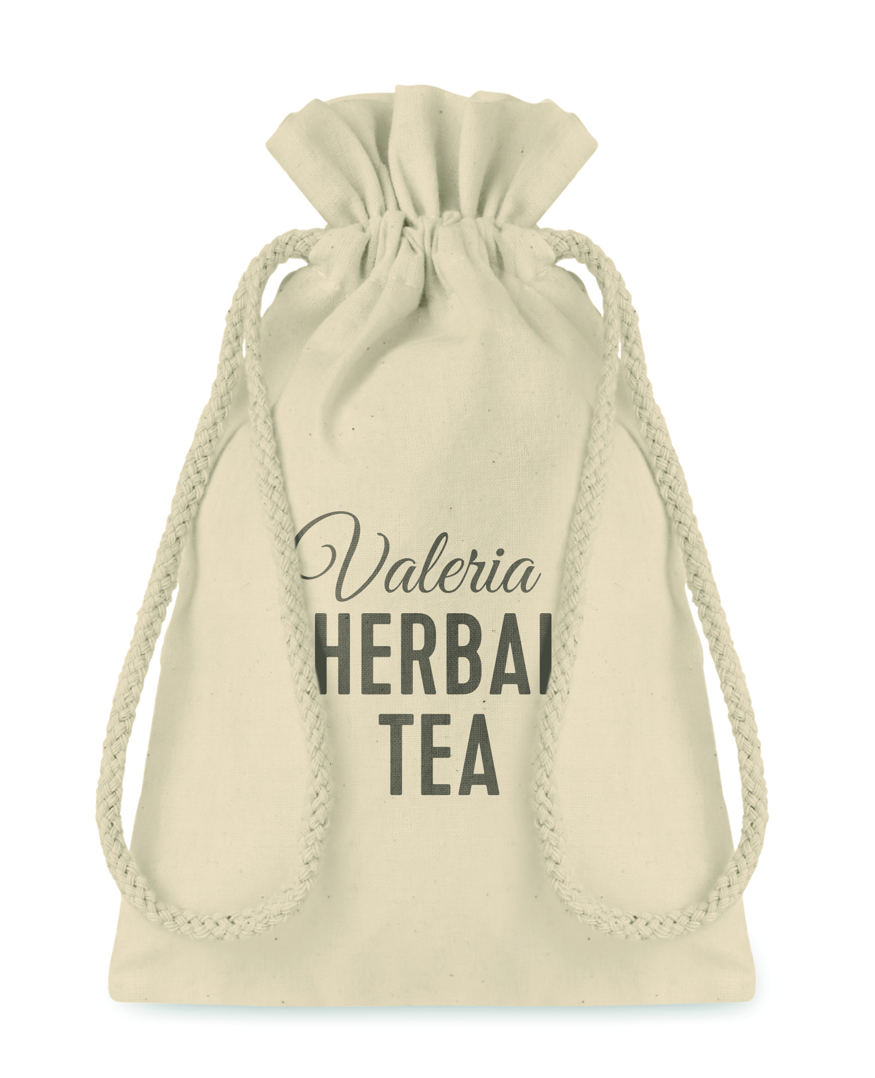 Teebeutel, Beutel, Kräutertee, Valeria, Kordelzug-Beutel