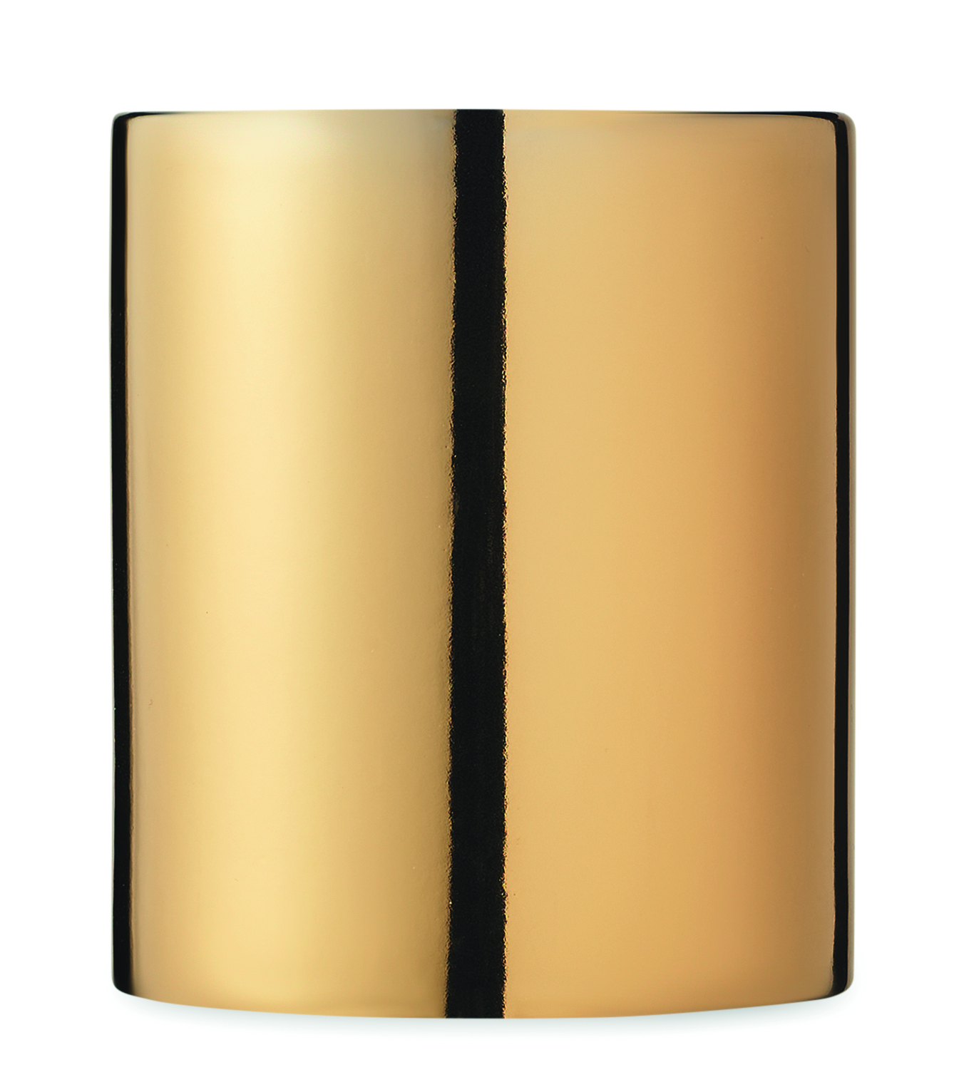 Zylinder, Metallisch, Gold, Glänzend, Becher