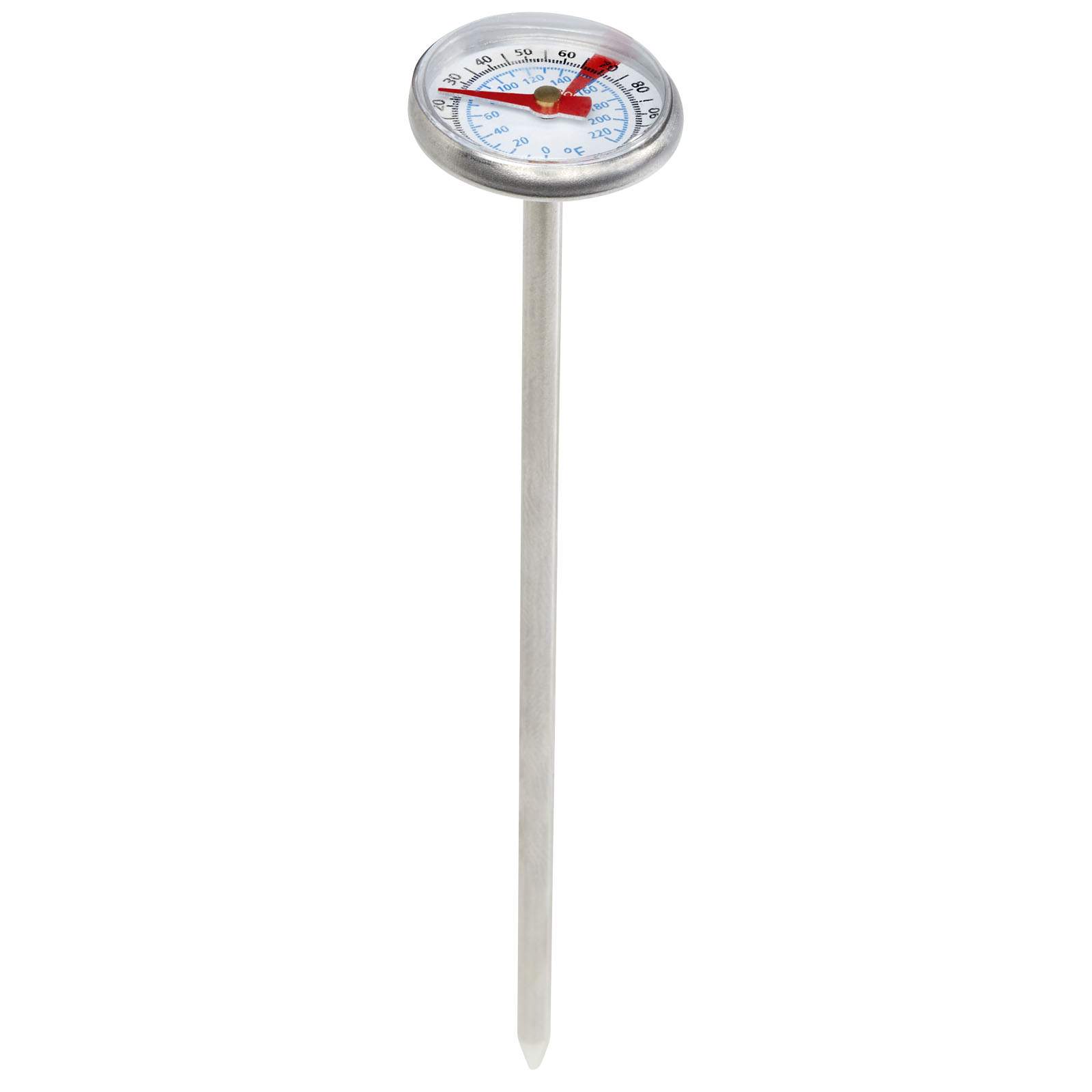 Thermometer, Outdoor thermometer, Dial gauge, Metal stake, Soil thermometer