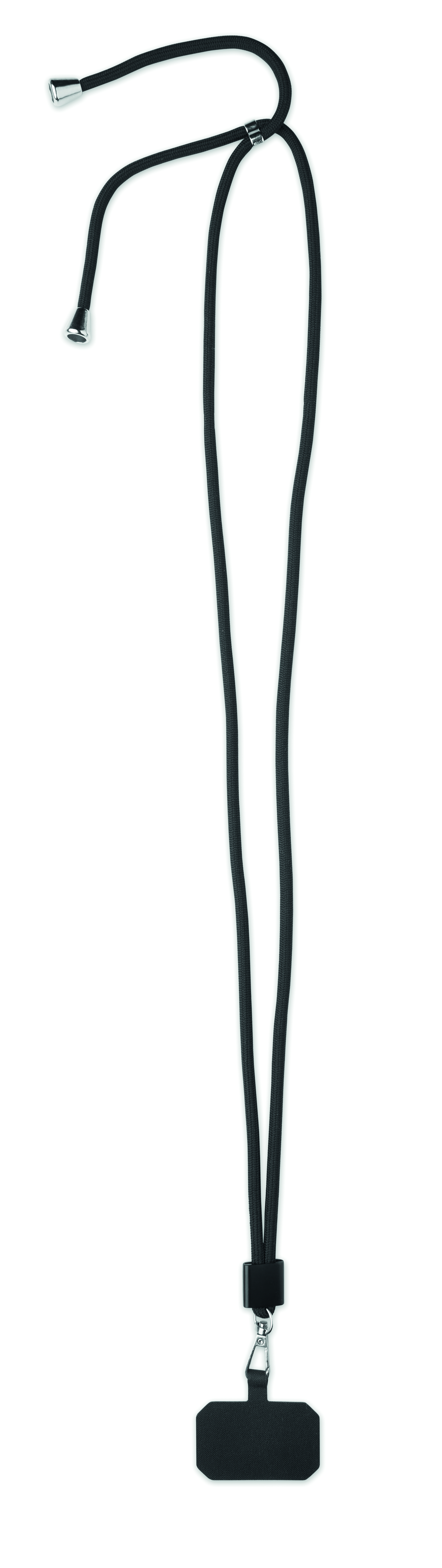 Lanyard, Halsband, Clip, Lanyard mit Anhänger, Schwarz