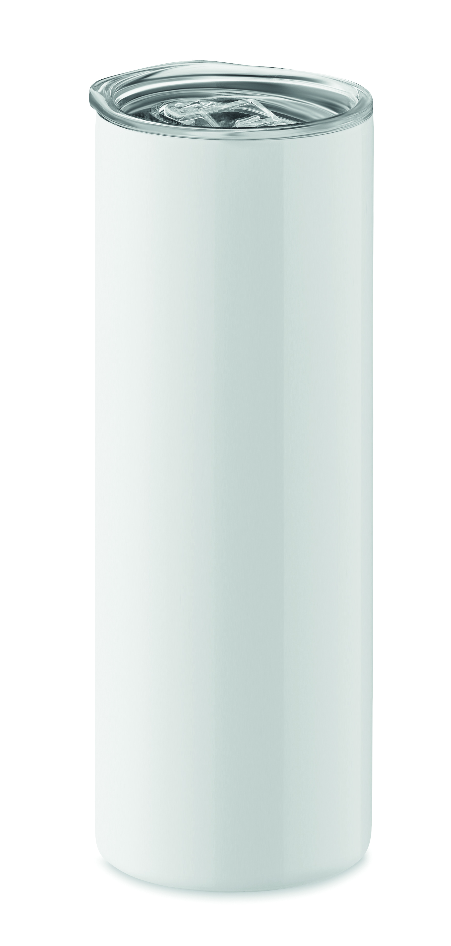 stainless steel tumbler, isolated cup, kaltes Getränk, großer Zylinder, Trinkbehälter