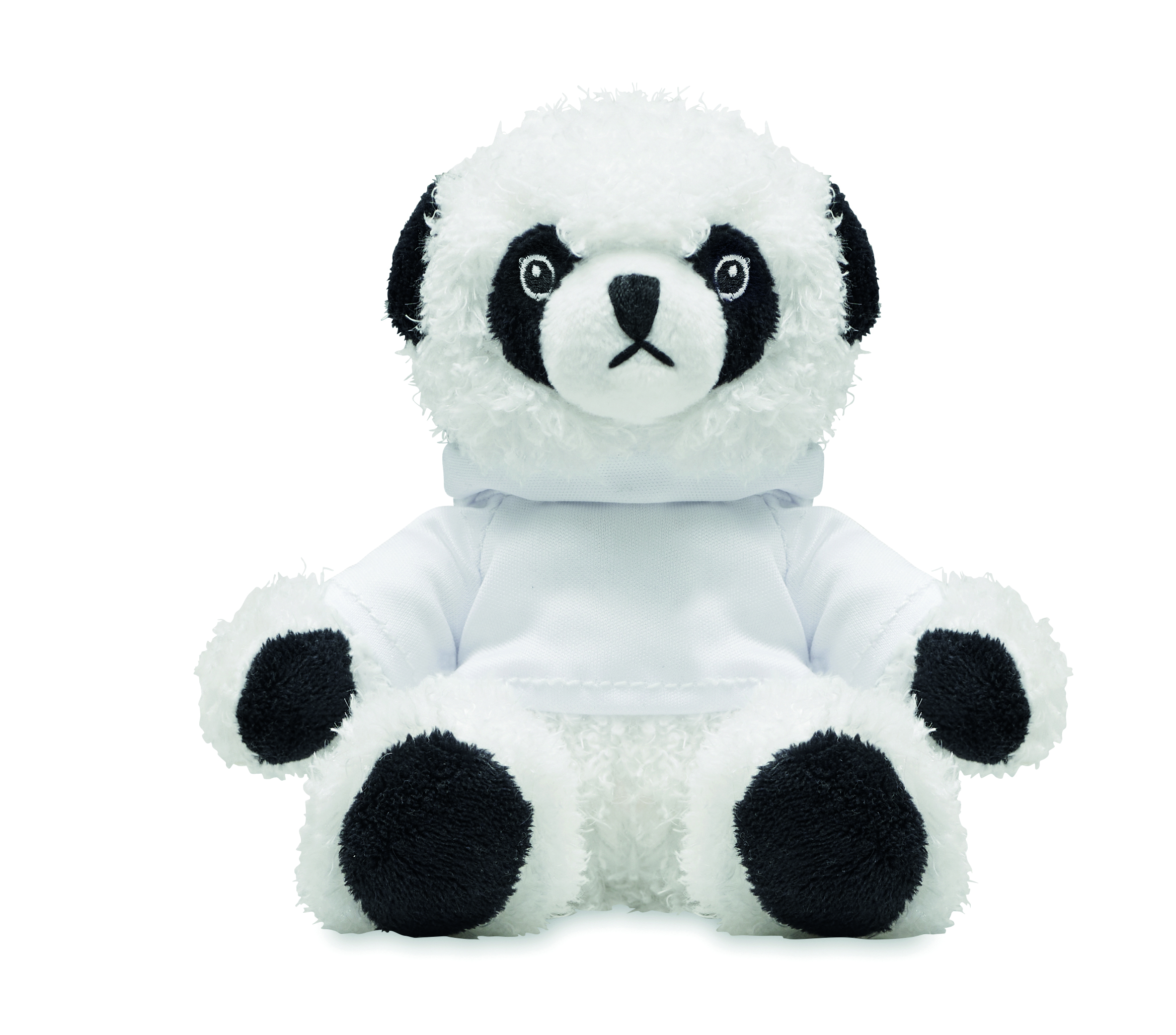 Plüschtier, Bär, weiß, schwarz, Kapuzenpullover?