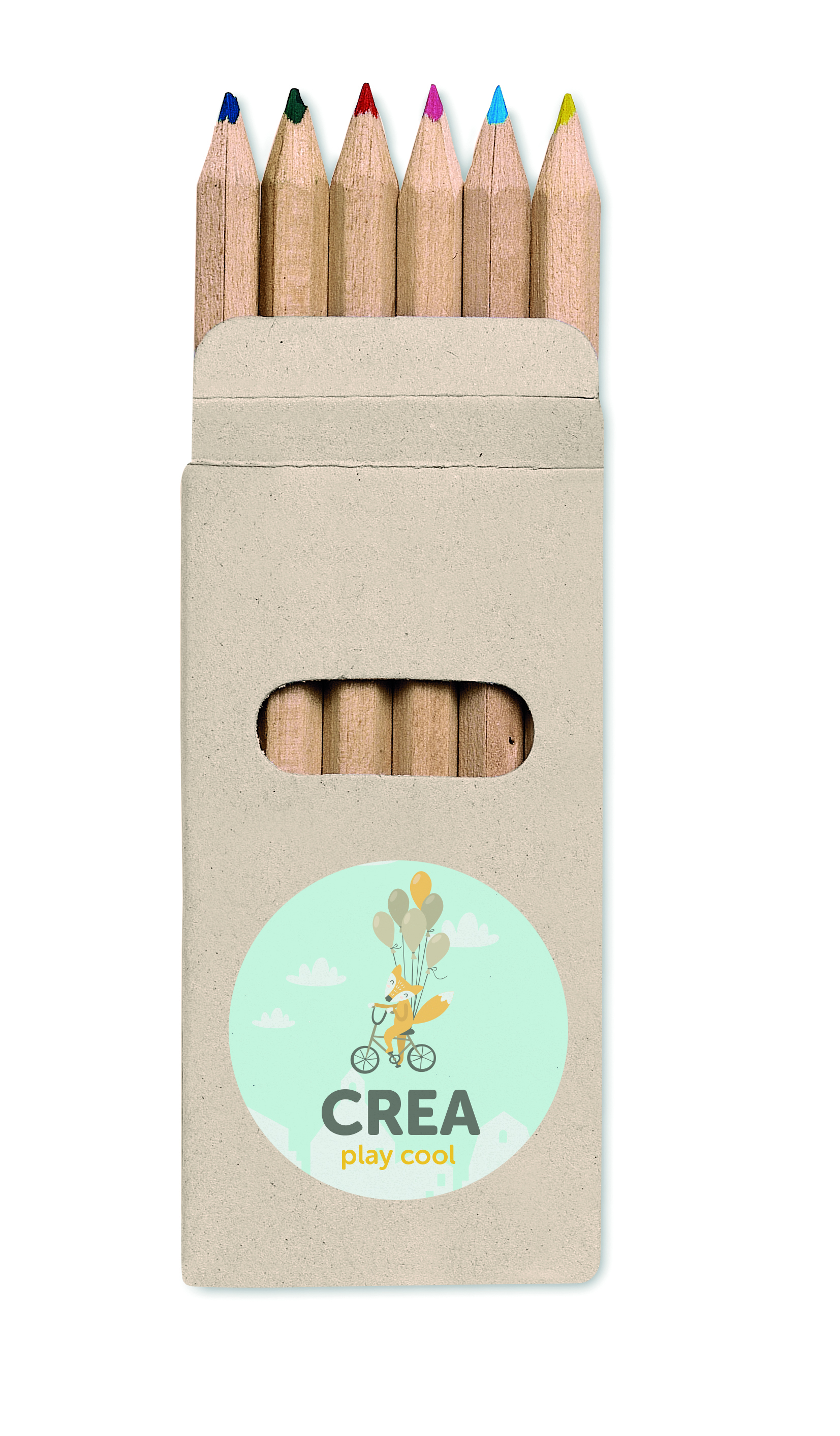 Buntstifte, Schmales Stifte, Holzstifte, Kinderspiele, Aufbewahrungskarton, Buntstifte, Holz, Stifthalter, Kartonverpackung, Kreativset, Buntstifte, Kunstbedarf, Holzstifte, 6er/7er Set, Schachtel mit Deckel