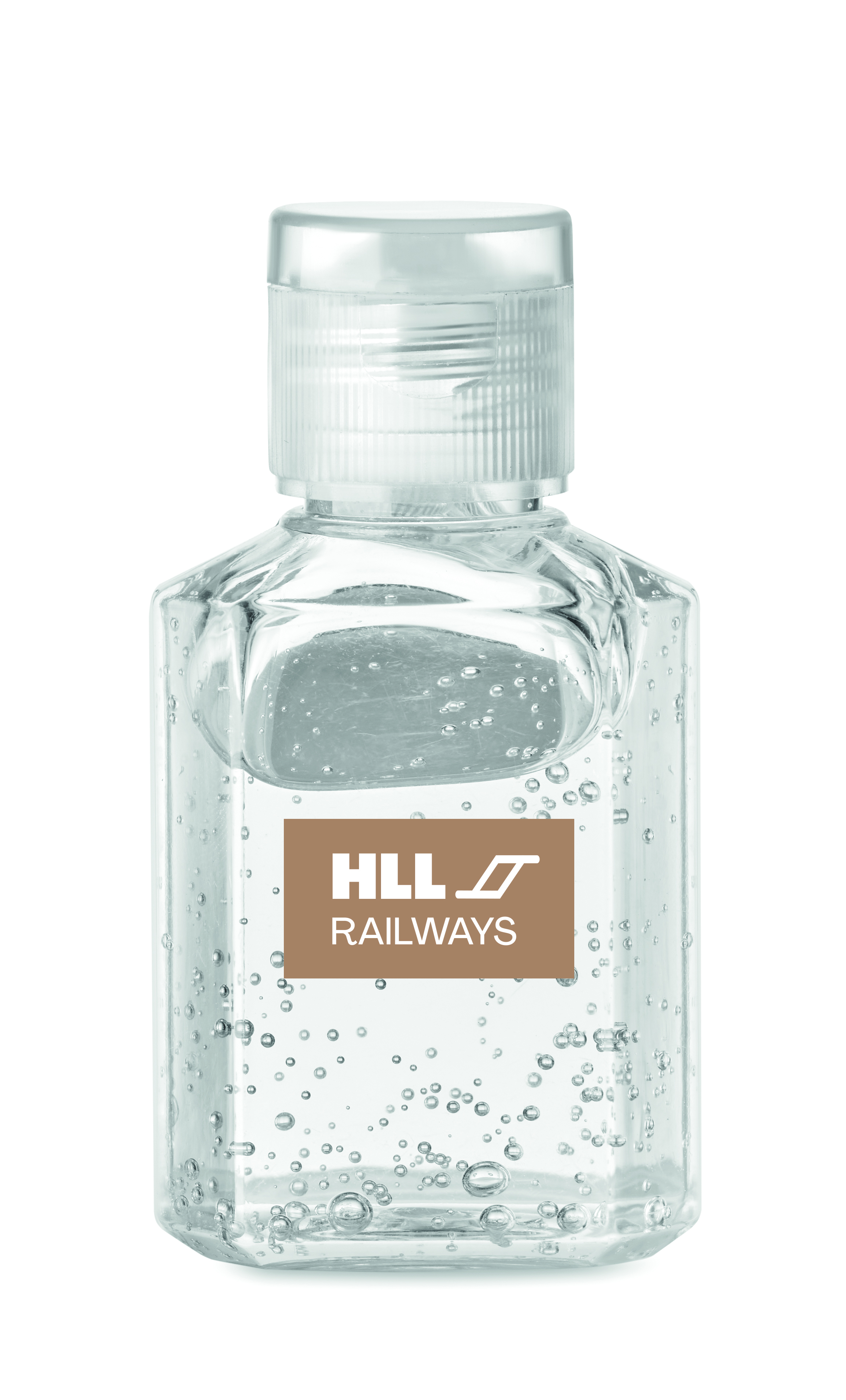 Parfumflasche, Glasflasche, Sprudelnde Blasen, Kleine Größe, Etikett