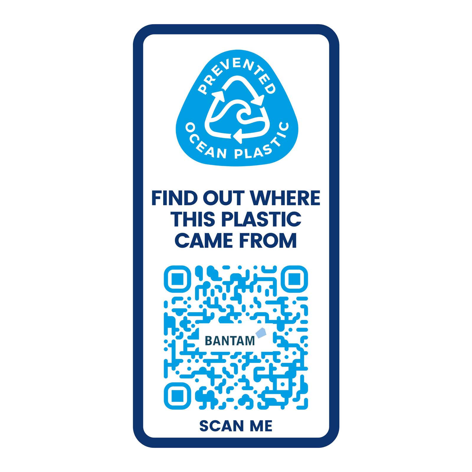 recycling, plastic, QR code, Etikett, Kennzeichnung